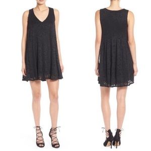 Ella Moss Marysol Dress - Black Damask Babydoll